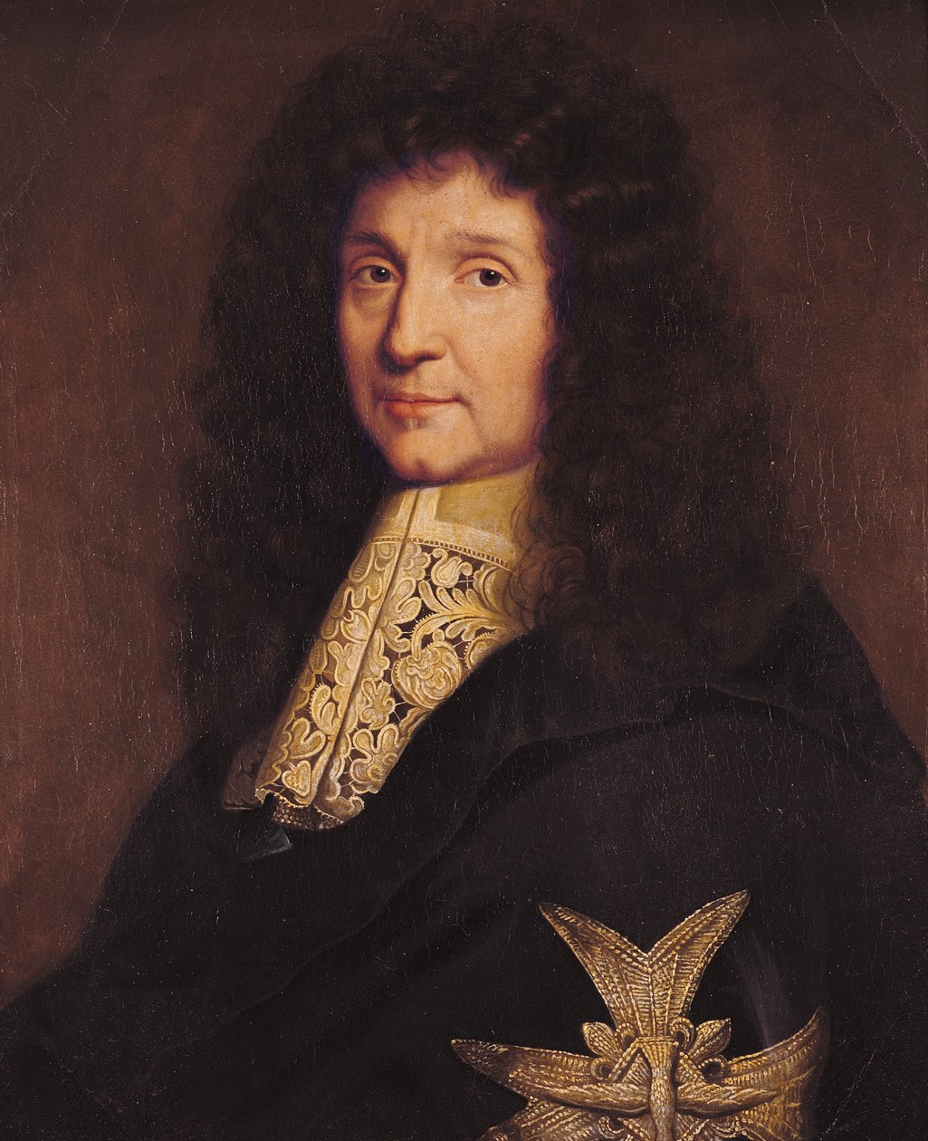 Portrett av Jean-Baptiste Colbert de Torcy (1619-93) 1667 av Pierre Mignard