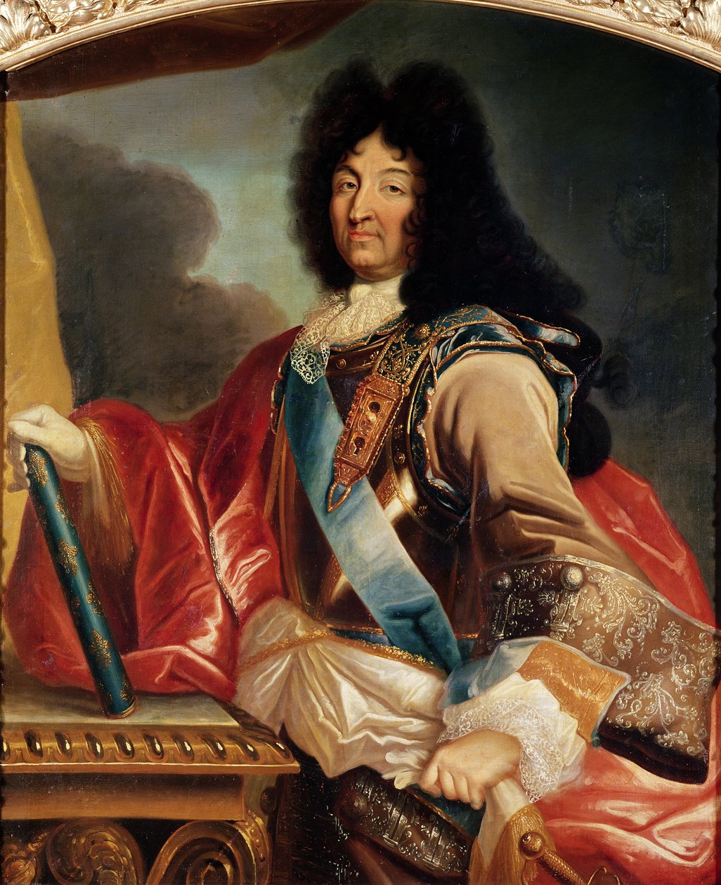 Portrett av Ludvig XIV (1638-1715) av Pierre Mignard