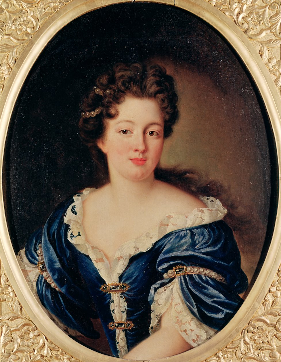 Portrett av Marie-Anne Mancini (1646-1714) prinsesse Colonna av Pierre Mignard