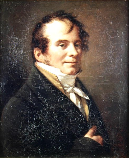 Monsieur Lavallee, generalsekretær for Musee du Louvre, 1809 av Pierre Paul Prudhon