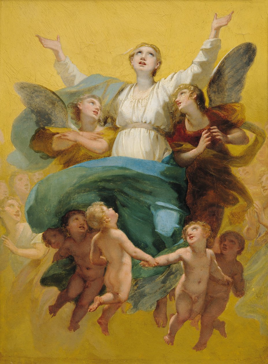 Jomfruens antagelse av Pierre Paul Prudhon