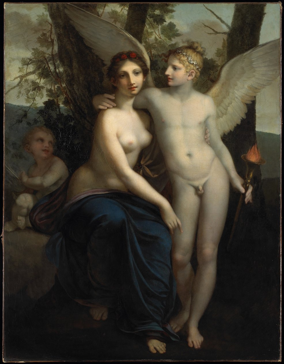 Foreningen av kjærlighet og vennskap, ca. 1793 av Pierre Paul Prudhon