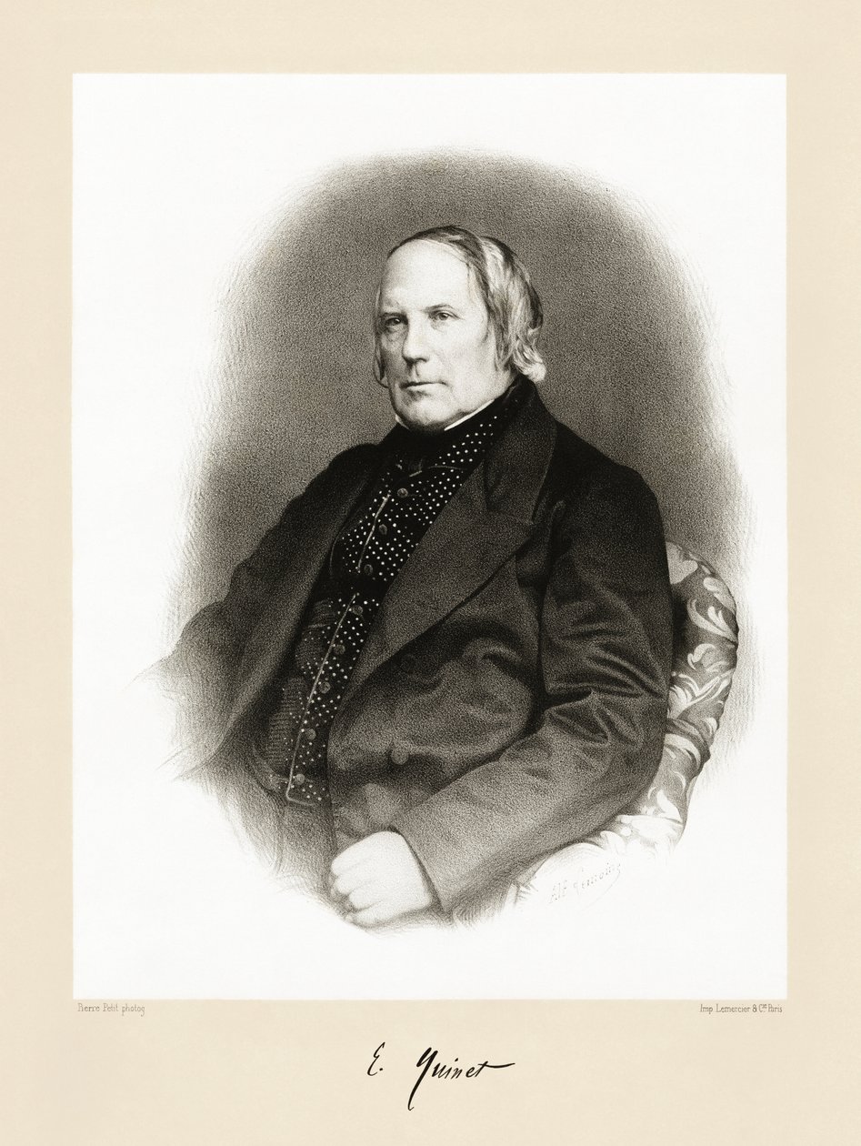 Edgar Quinet, 1865-66 av Pierre Petit