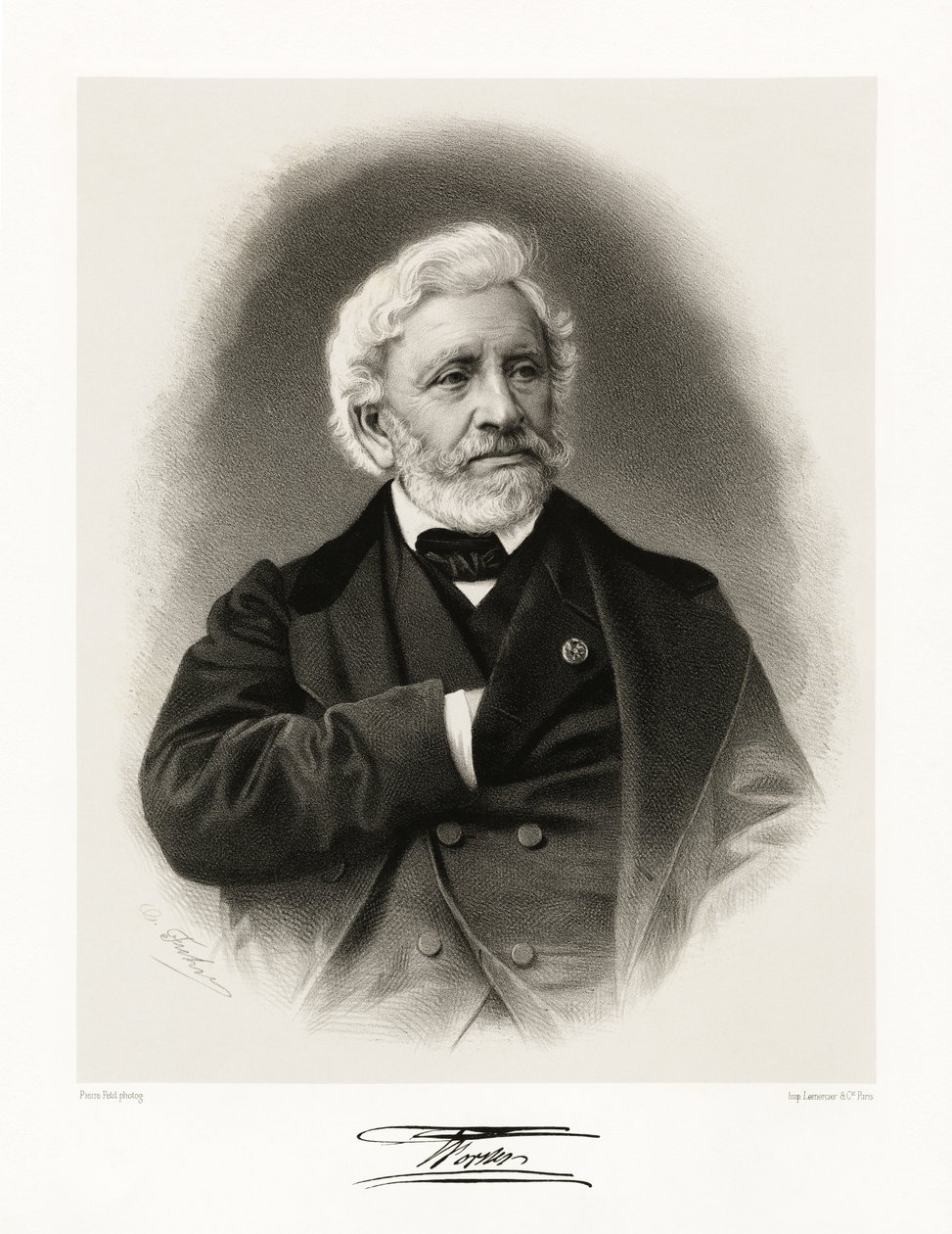 Francois Forster, 1865-66 av Pierre Petit