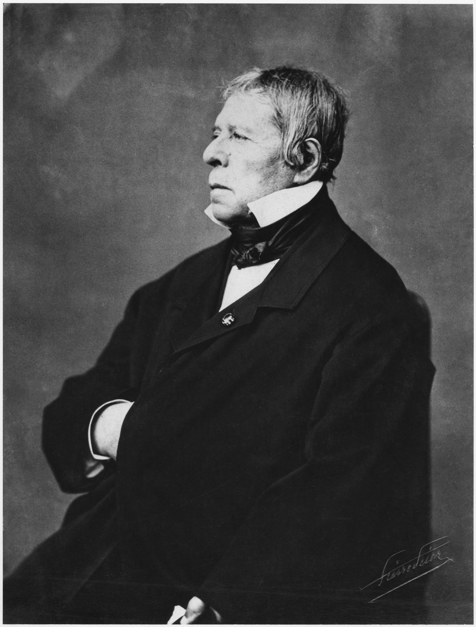 Jean-Auguste Dominique Ingres (1780-1867) av Pierre Petit