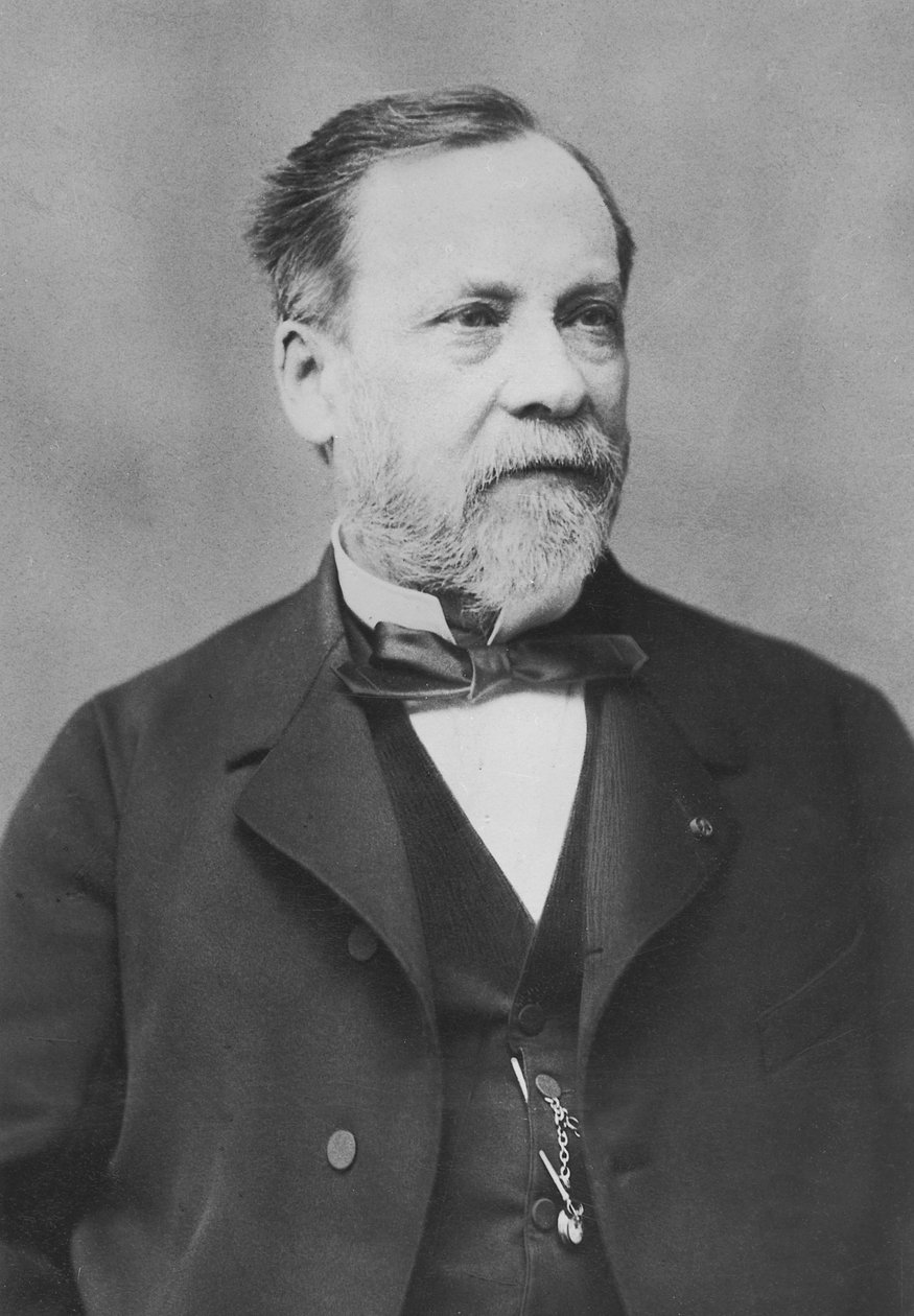 Portrett av Louis Pasteur av Pierre Petit
