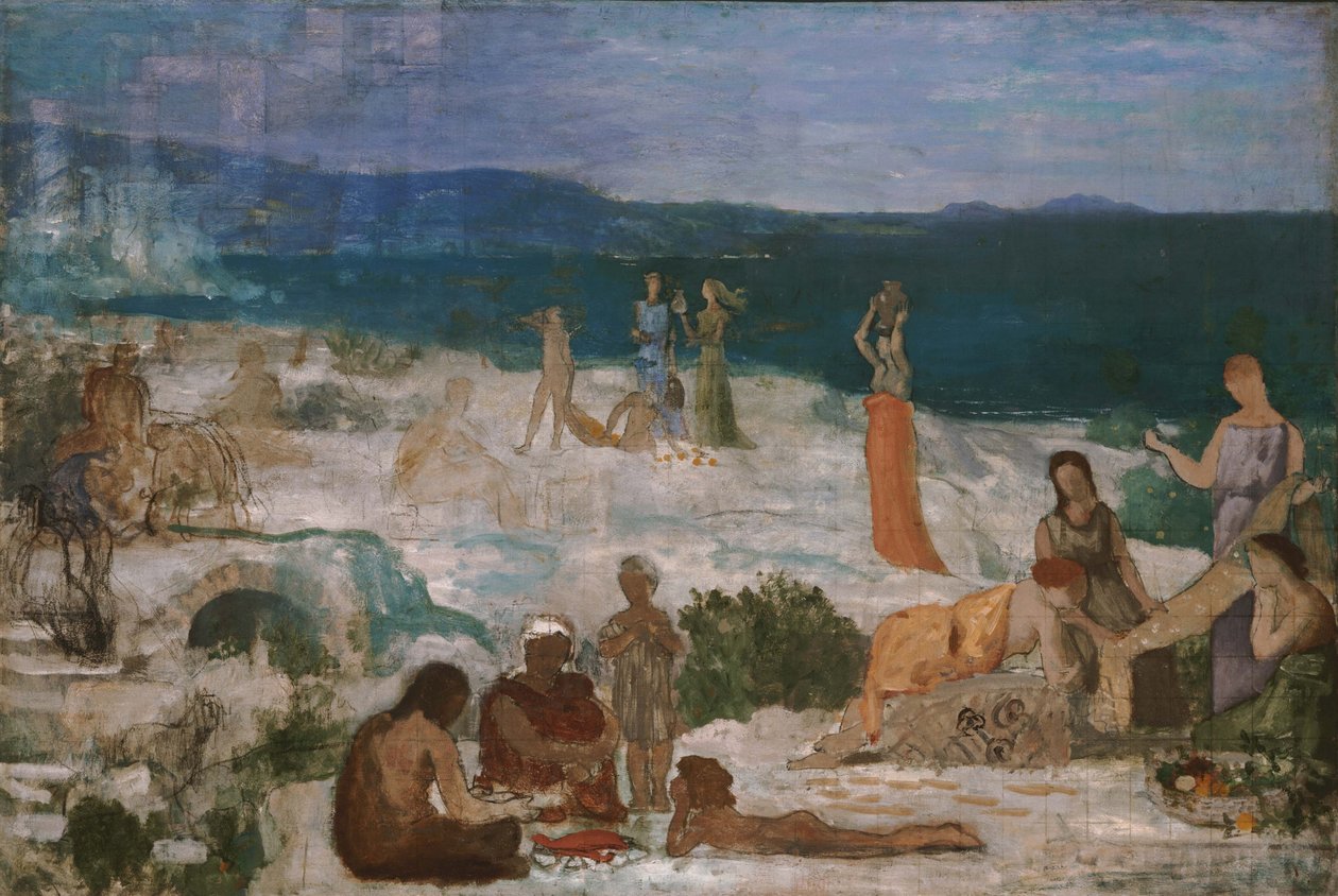 Massilia, gresk koloni av Pierre Puvis de Chavannes