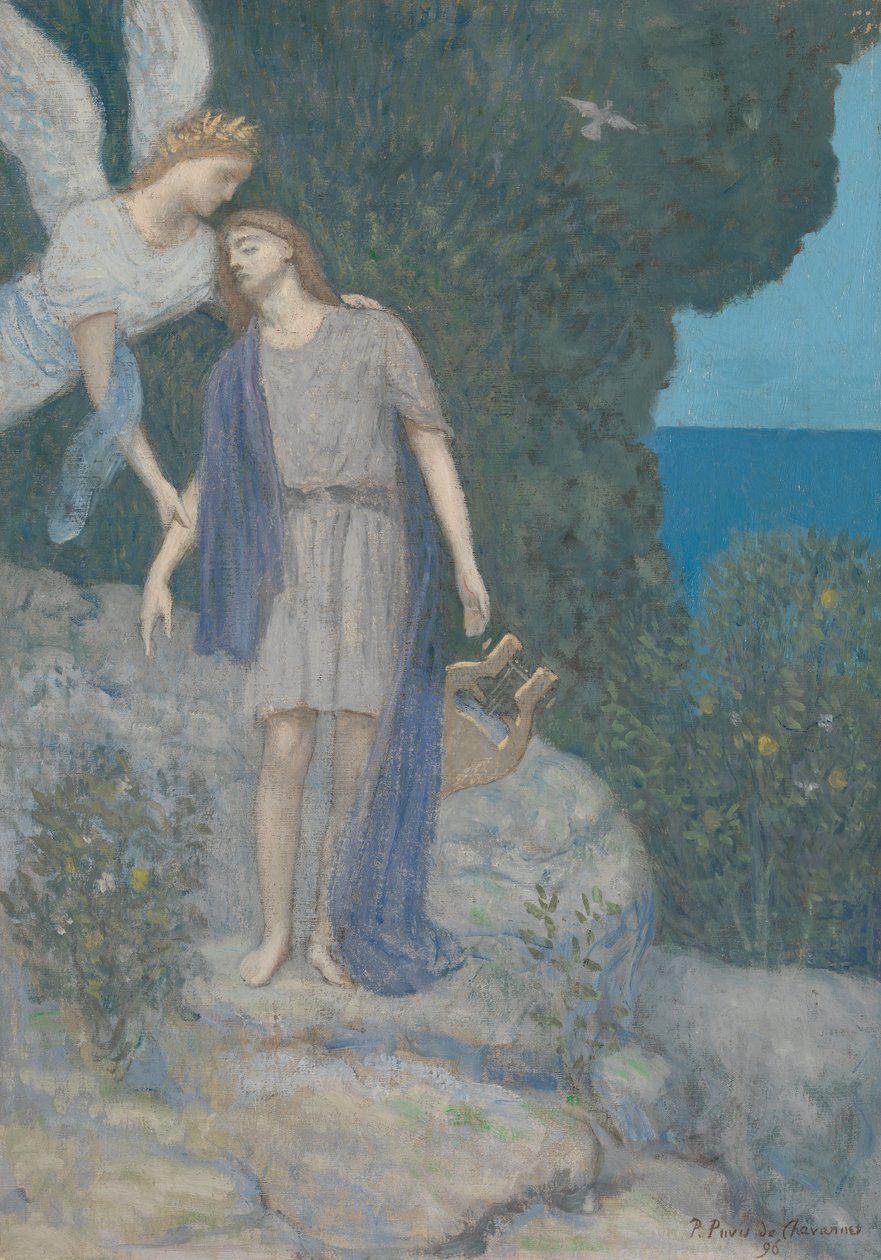 Poeten av Pierre Puvis de Chavannes