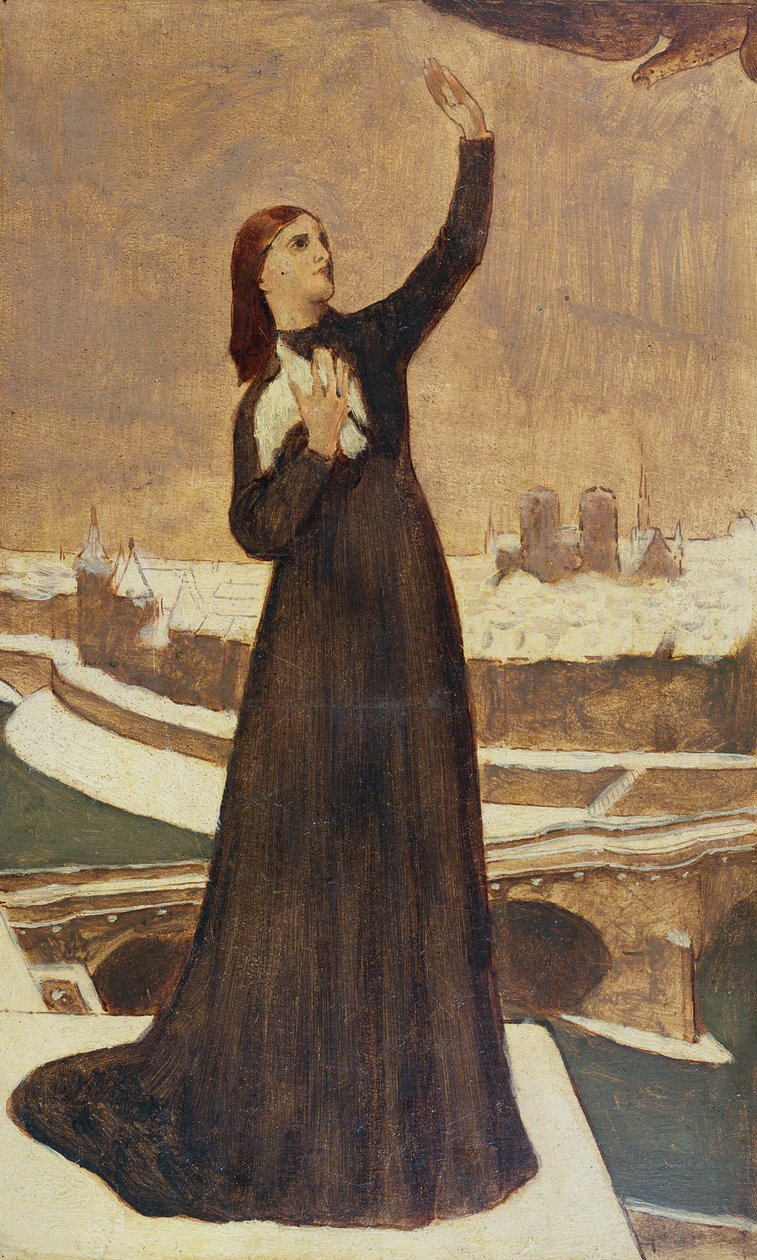 Duen, 1871 av Pierre Puvis de Chavannes