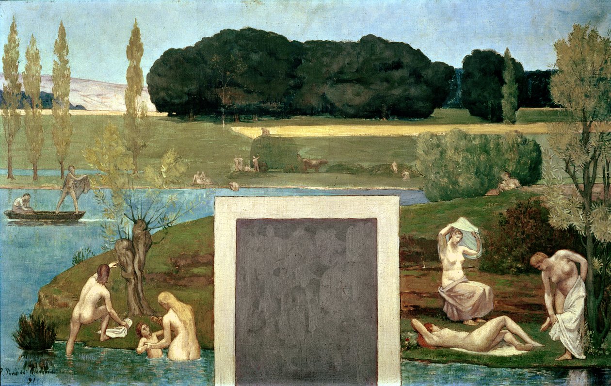 Sommer av Pierre Puvis de Chavannes