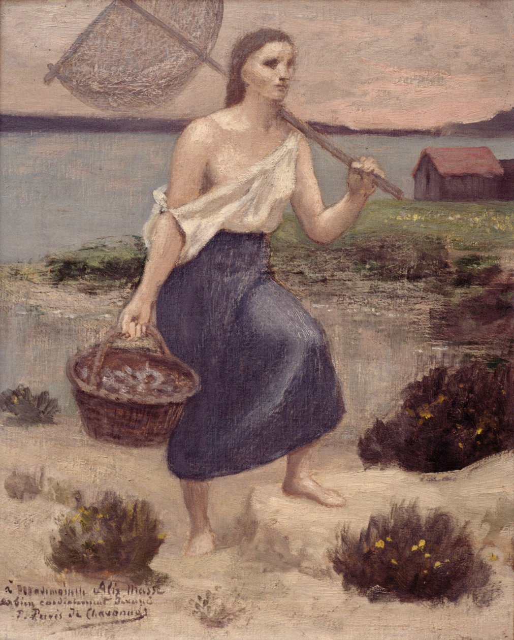 Fiskerkvinnen av Pierre Puvis de Chavannes