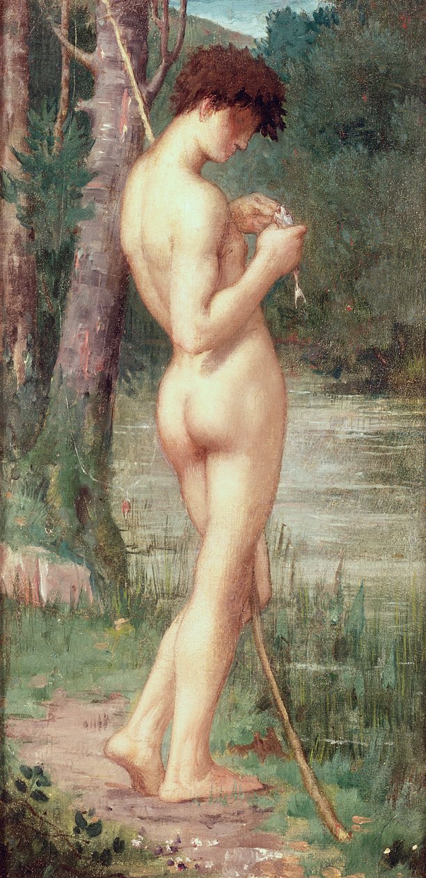 Den lille fiskeren av Pierre Puvis de Chavannes