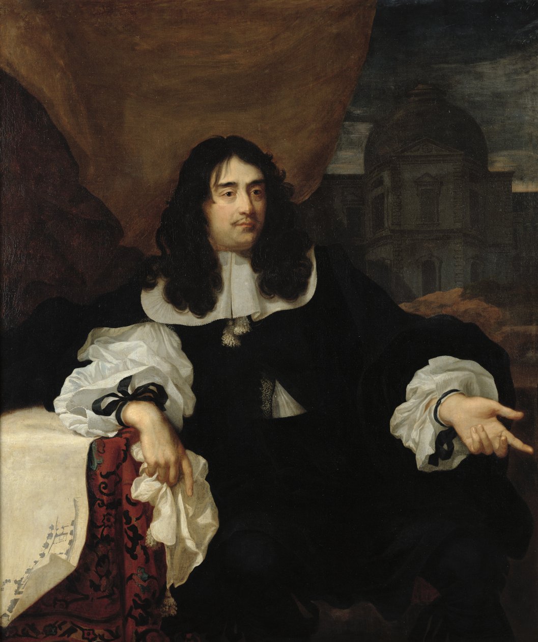 Portrett av Antoine de Ratabon, 1660 av Pierre Rabon