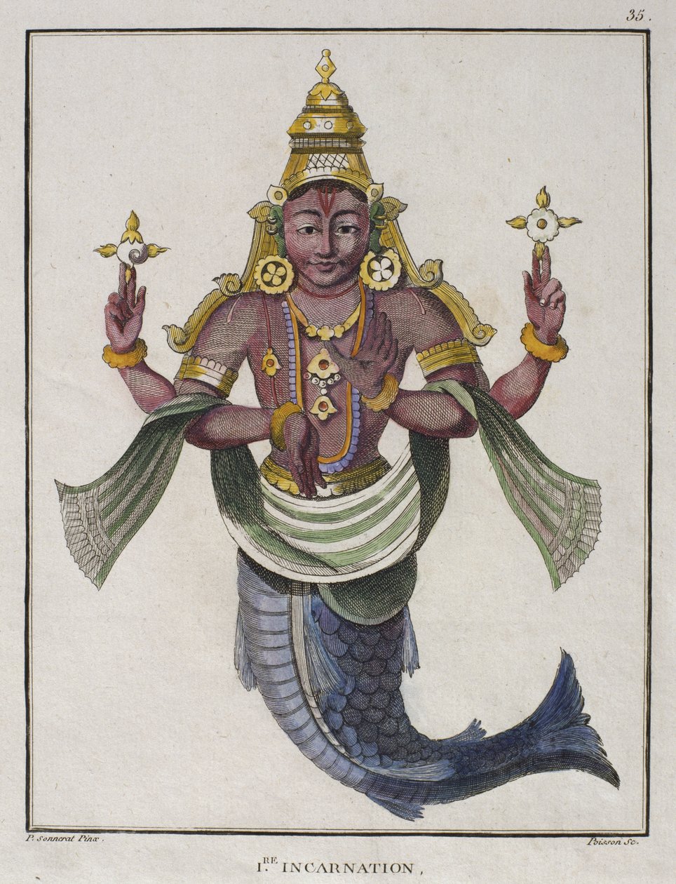 Første avatar av Vishnu som 