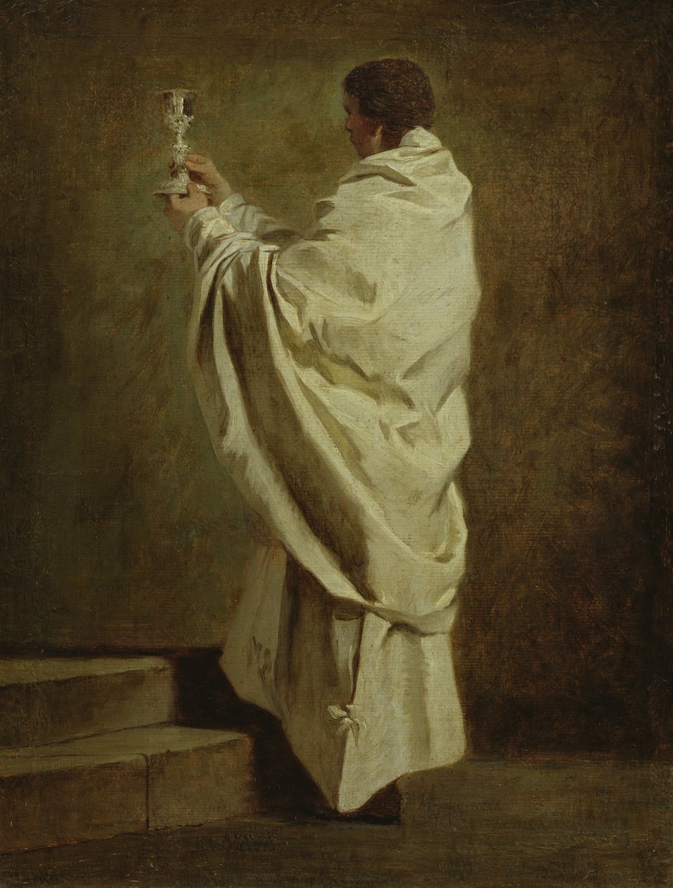 Diakon holder en kalk, ca. 1743-47 av Pierre Subleyras