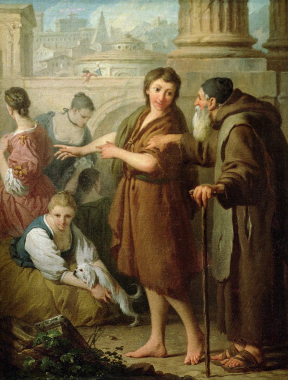 Gjessene til bror Philippe, ca. 1732-36 av Pierre Subleyras