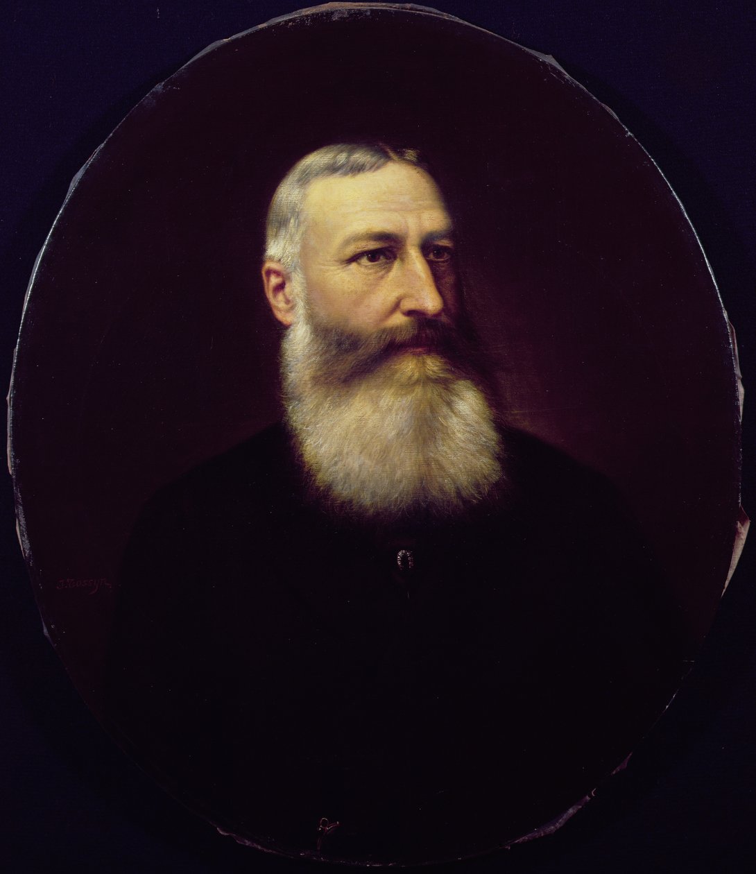 Leopold II (1835-1909) av Saxe-Cobourg-Gotha av Pierre Tossyn