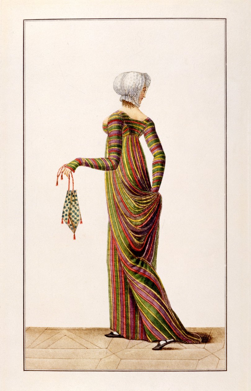 Robes of Madras fra Journal des Dames, 1800 av Pierre de La Mesangere