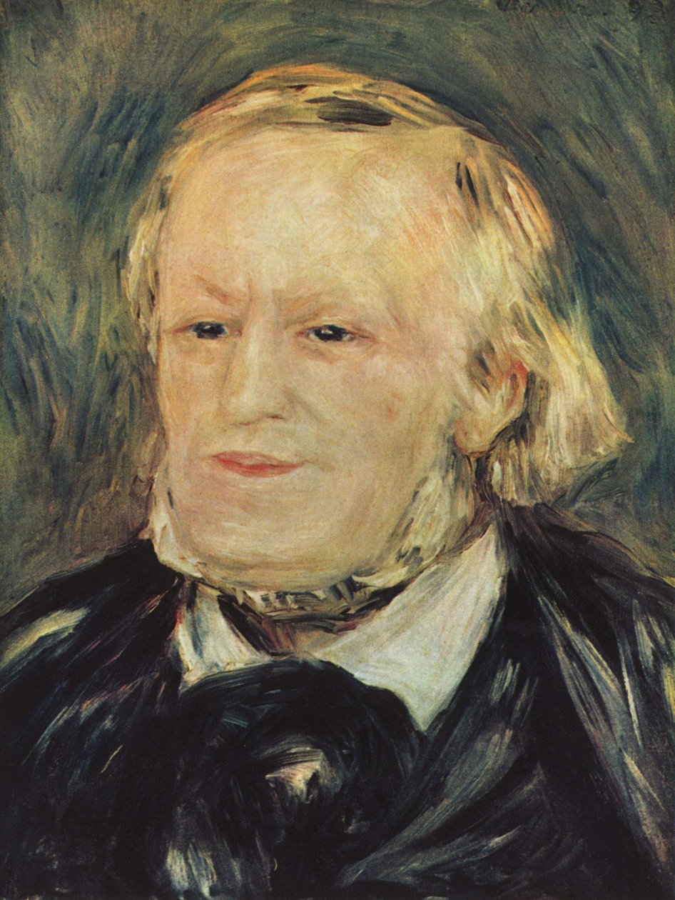 Portrett av Richard Wagnern av Pierre Auguste Renoir