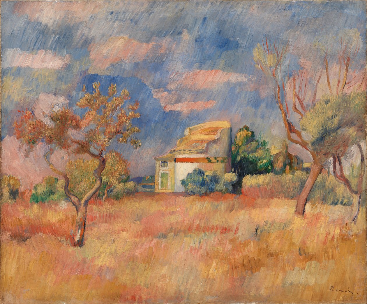 Dovecote på Bellevue av Pierre Auguste Renoir