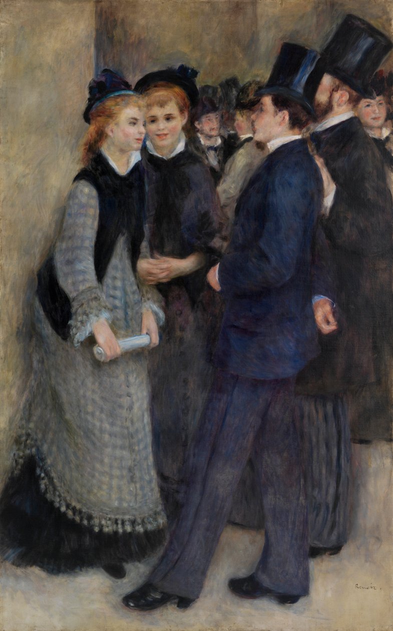 Forlater vinterhagen av Pierre Auguste Renoir