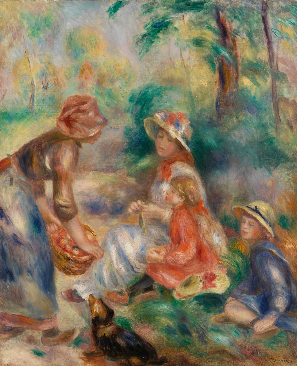 Apple-leverandør av Pierre-Auguste Renoir