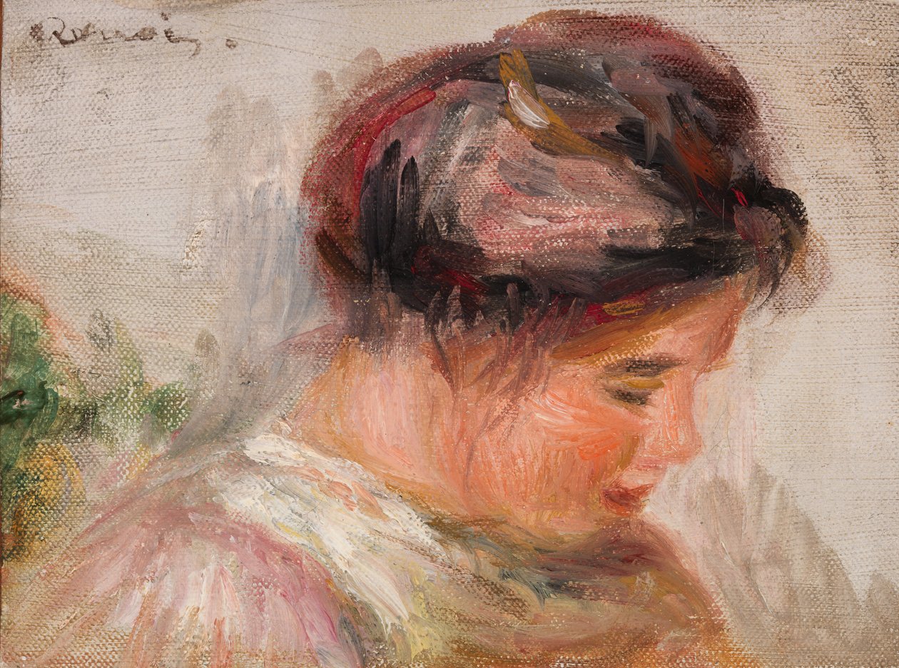 Leder for ung jente av Pierre-Auguste Renoir