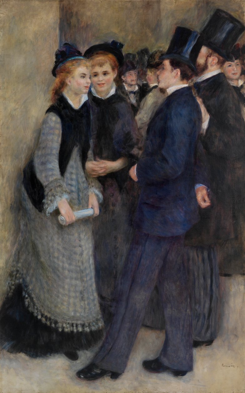 Forlater konservatoriet av Pierre-Auguste Renoir