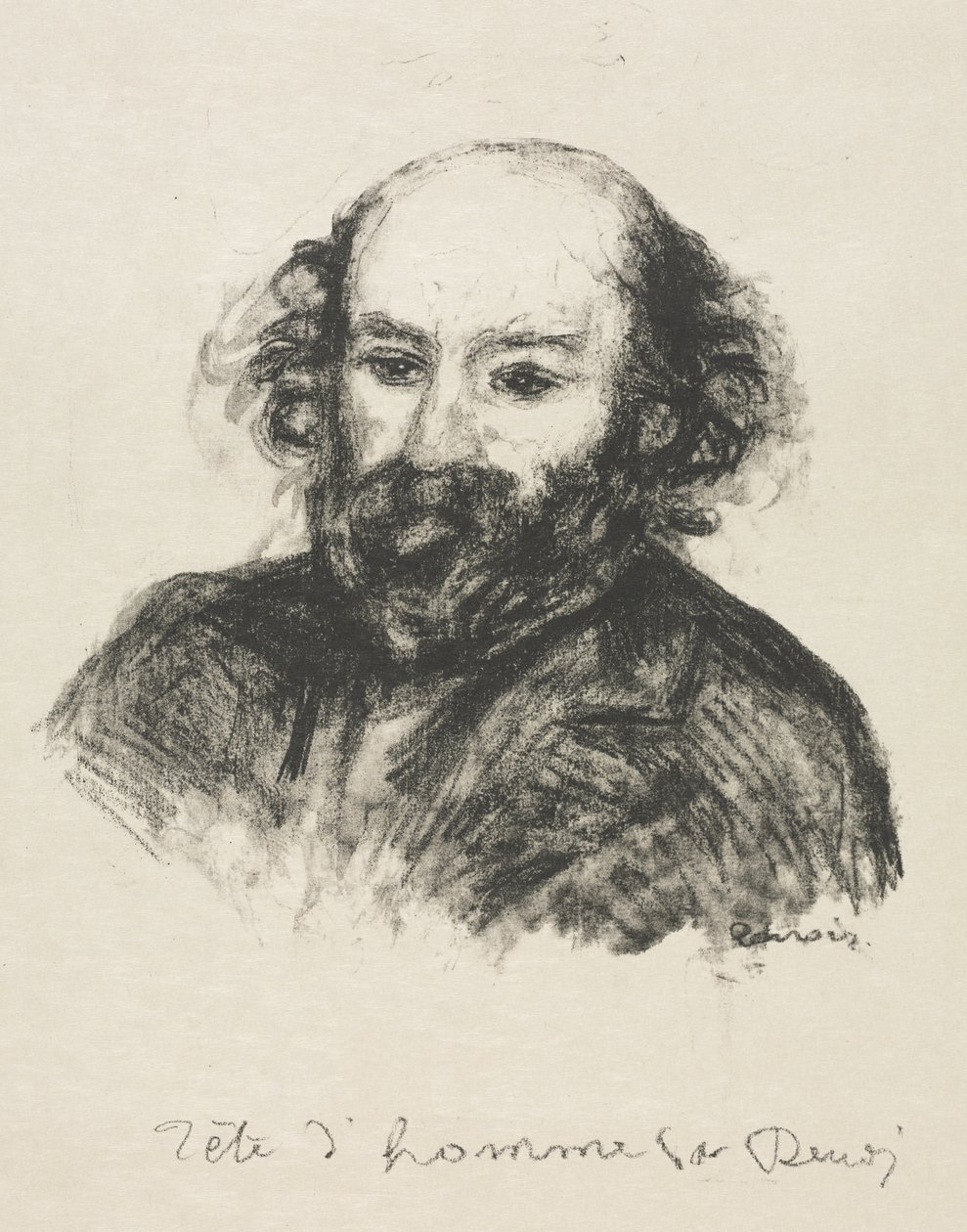 Paul Cézanne av Pierre-Auguste Renoir