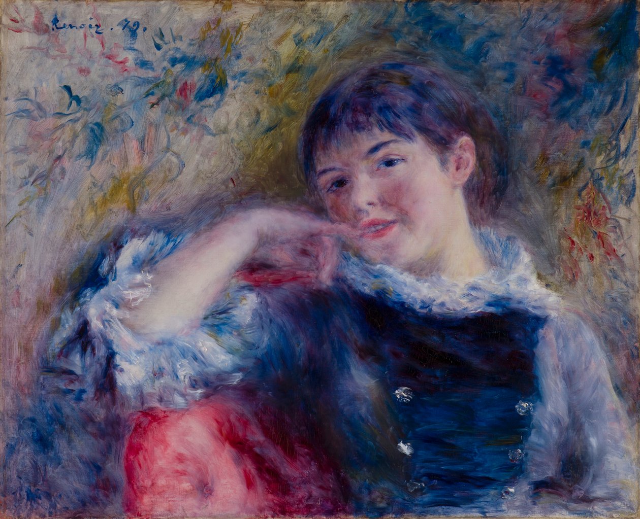 Den drømmende av Pierre-Auguste Renoir