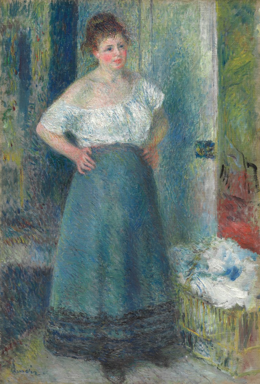 Vaskeren av Pierre-Auguste Renoir