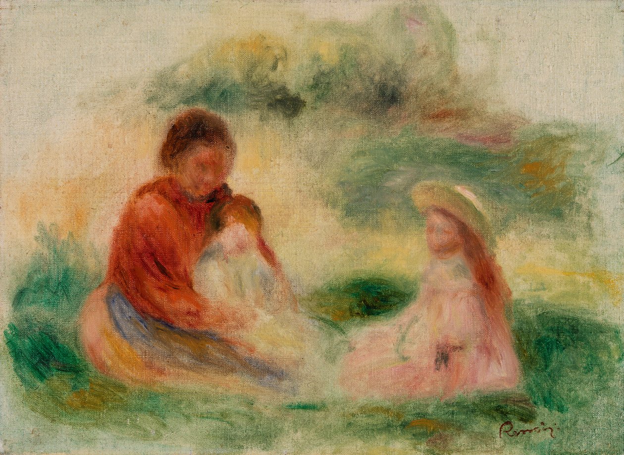 Ung familie av Pierre-Auguste Renoir