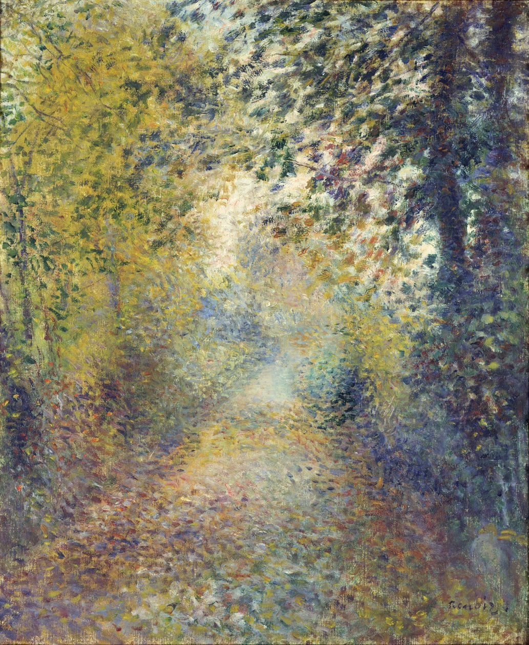 Trærnes skygge av Pierre-Auguste Renoir