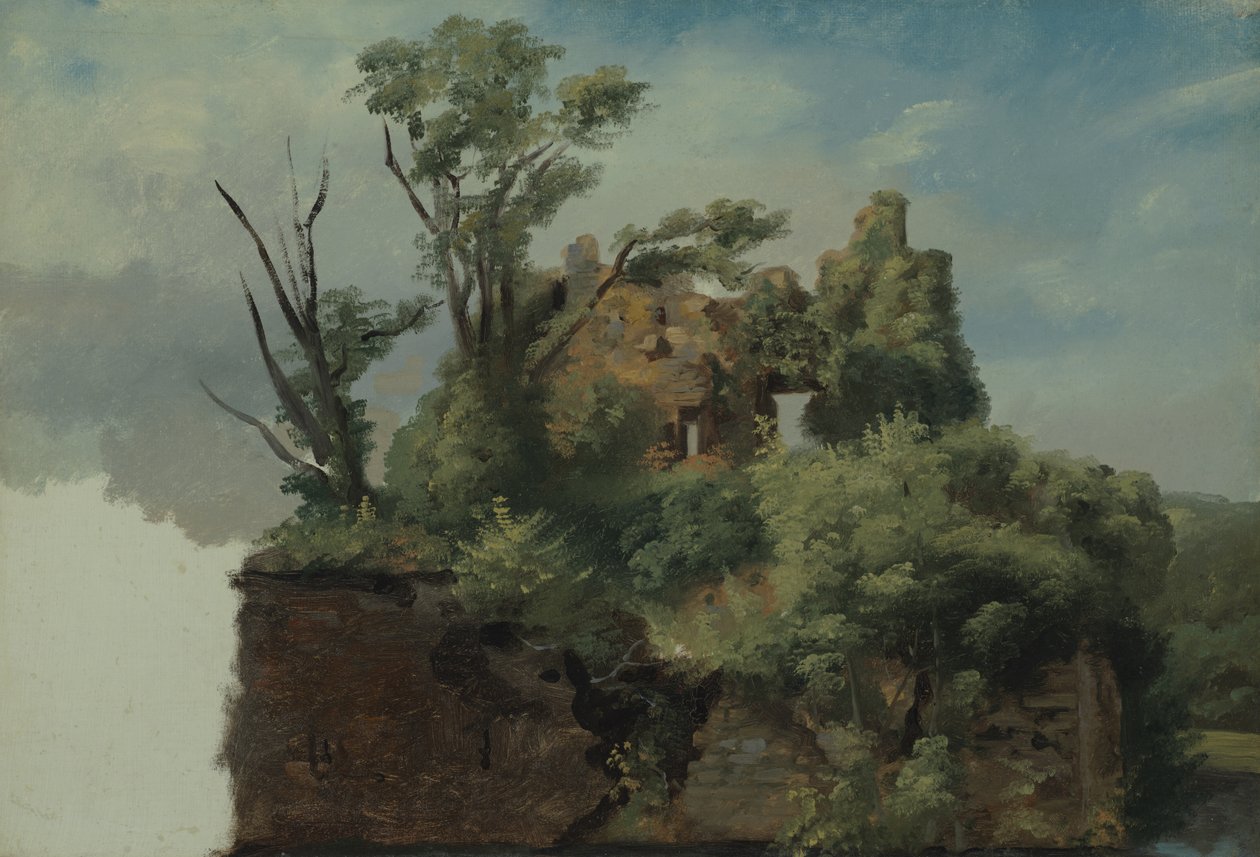 Landskap med ruiner av Pierre-Henri de Valenciennes
