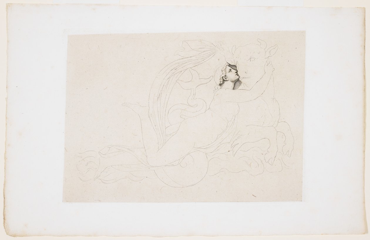 Bortføringen av Europa av Pierre Paul Prudhon