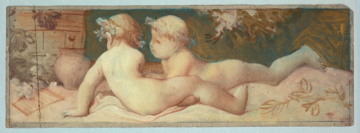 Tegning (Frankrike), slutten av 1800-tallet av Pierre-Victor Galland