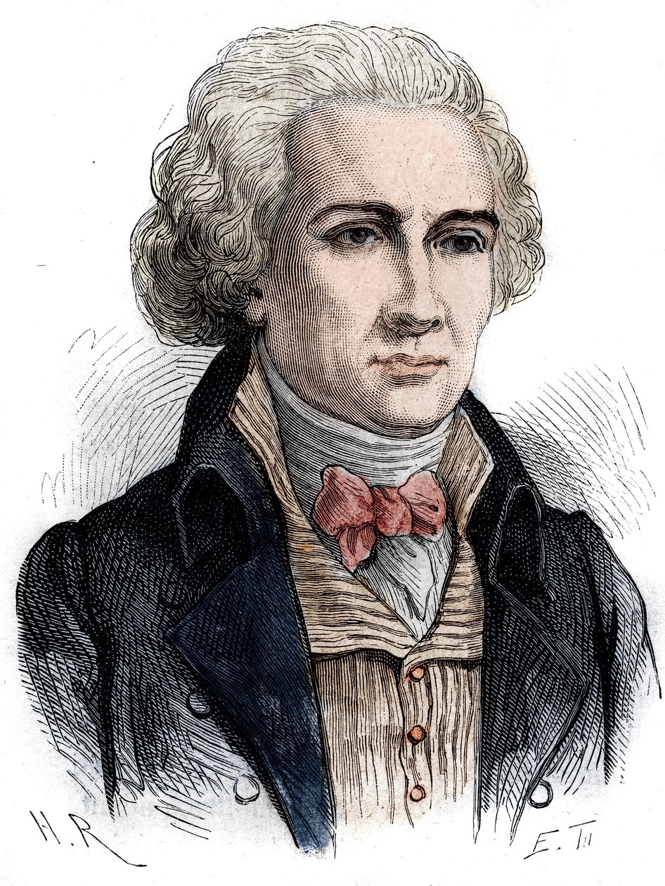 Portrett av Jean Etienne Marie Portalis. Fransk jurist og politiker (1746 -1807) basert på Pierre Gautherots maleri. av Pierre (after) Gautherot