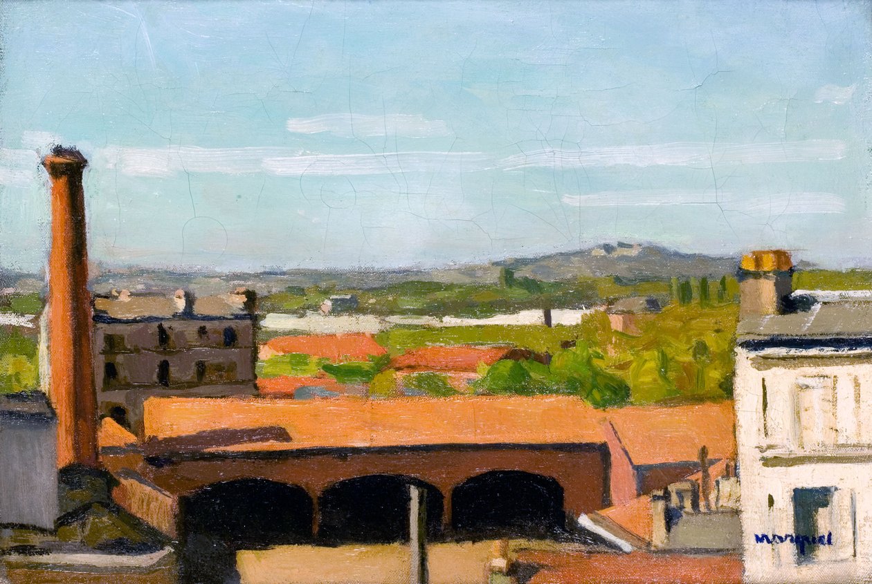 De røde takene av Albert Marquet