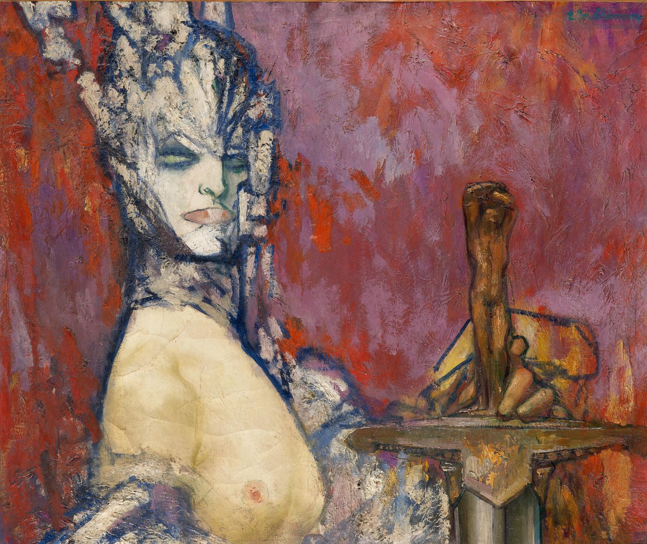 Salome (olje på lerret) av Pierre Amedee Marcel Beronneau