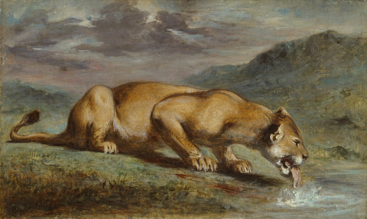 Såret løvinne av Pierre Andrieu
