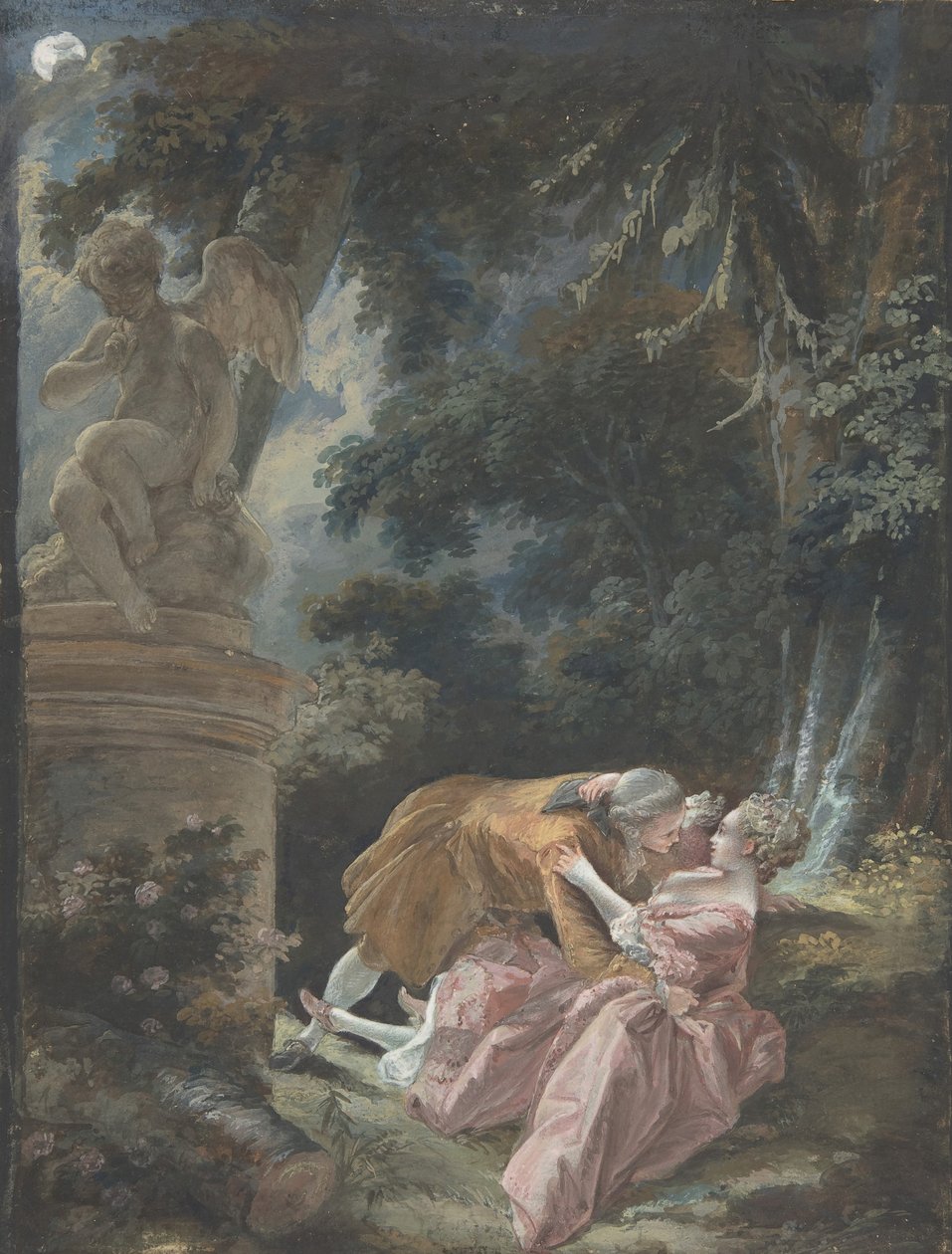 Natti natt, . av Pierre Antoine Baudouin