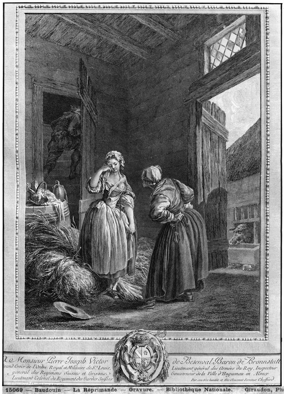 Reprimanden av Pierre Antoine Baudouin