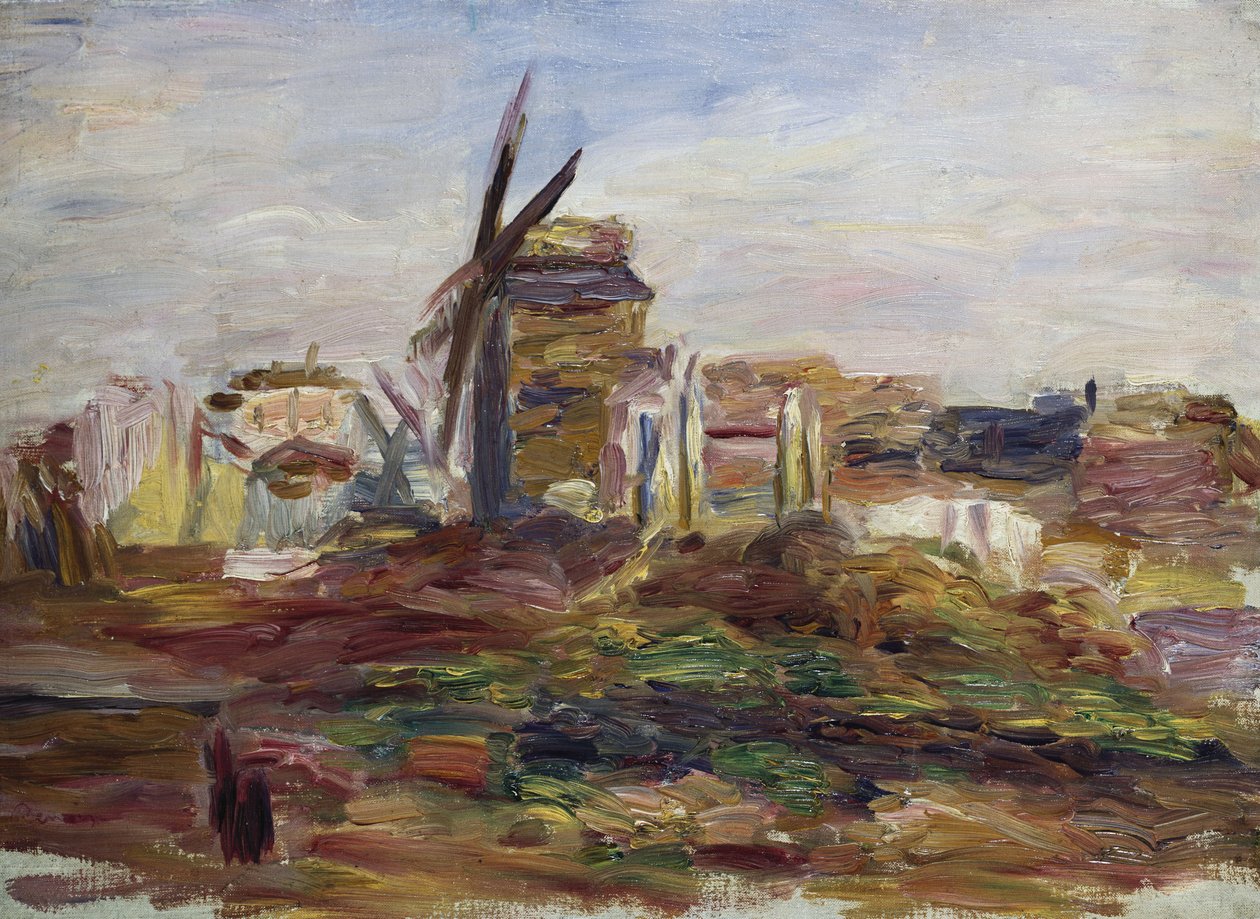 En vindmølle av Pierre Auguste Renoir