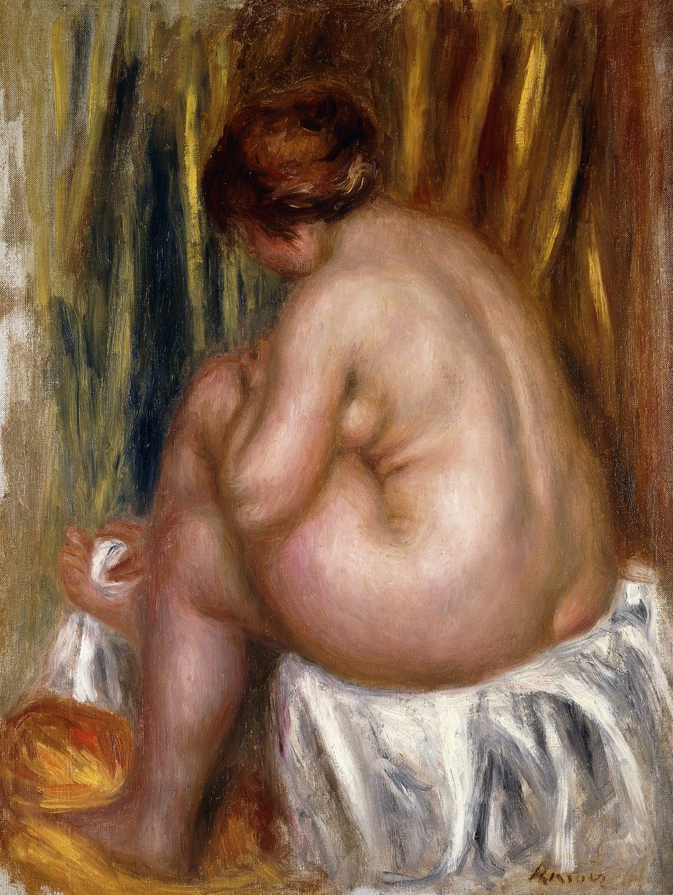 Etter badet av Pierre Auguste Renoir