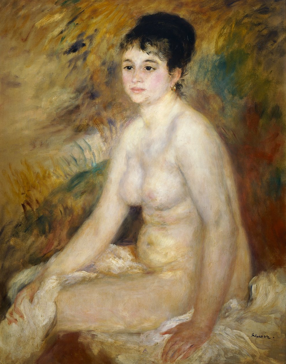 Etter badet av Pierre Auguste Renoir