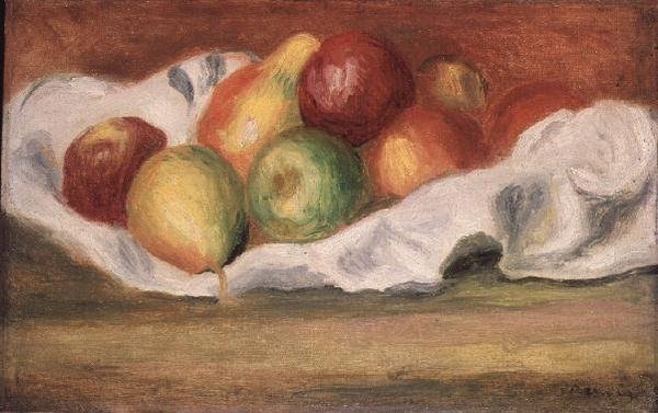 Epler og pærer av Pierre Auguste Renoir