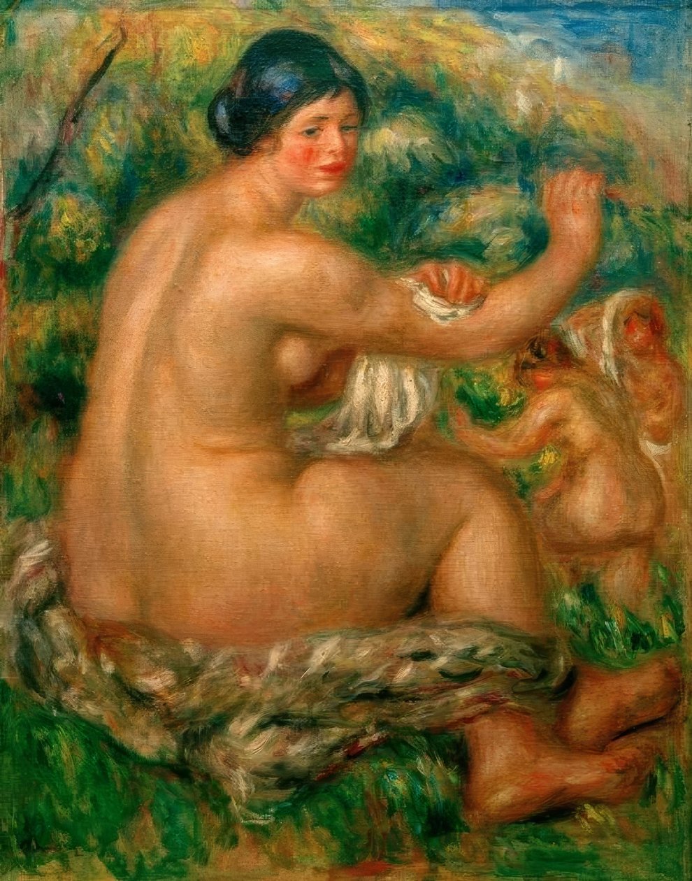 Etter bad av Pierre Auguste Renoir