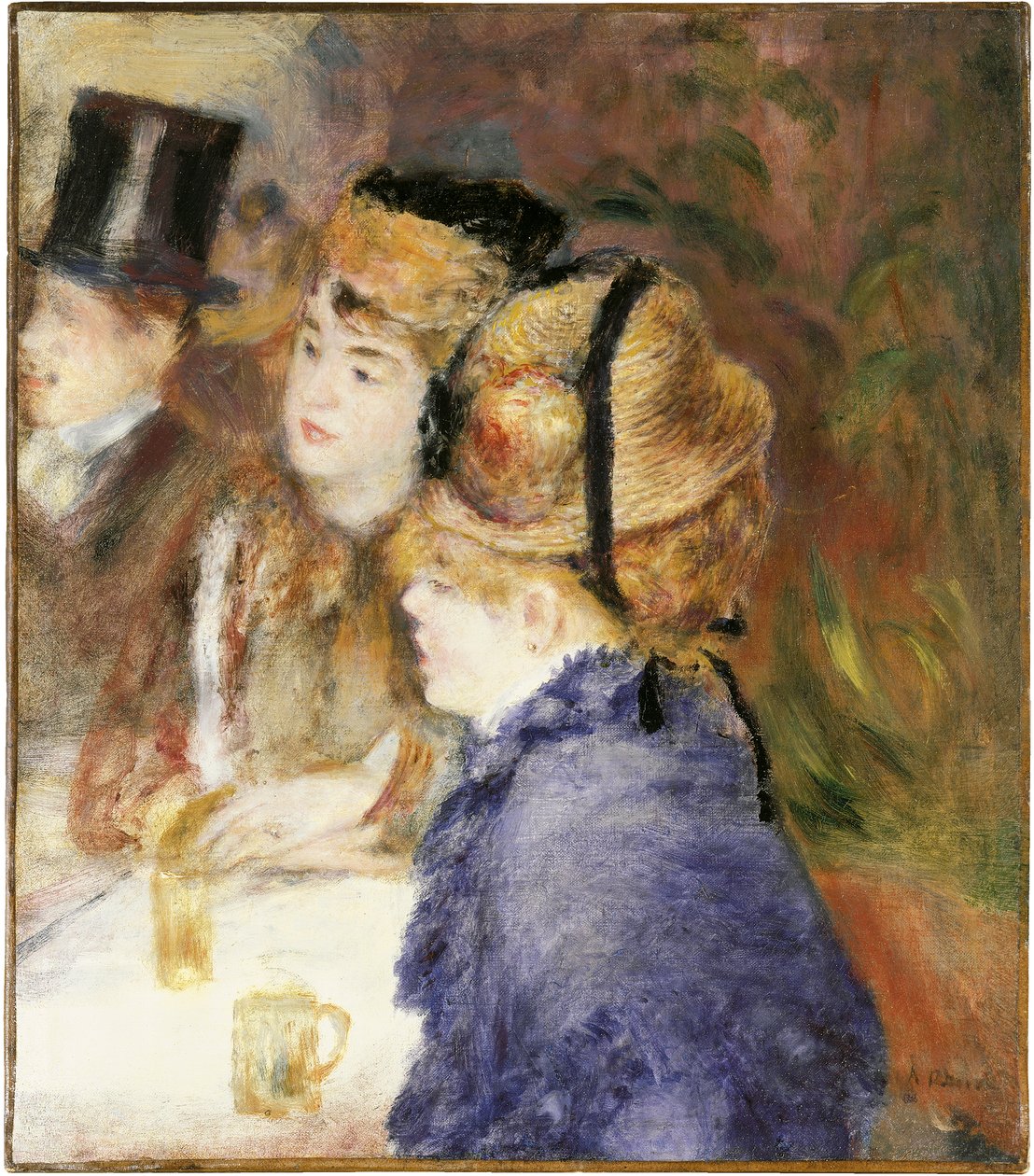 På cafeen av Pierre Auguste Renoir