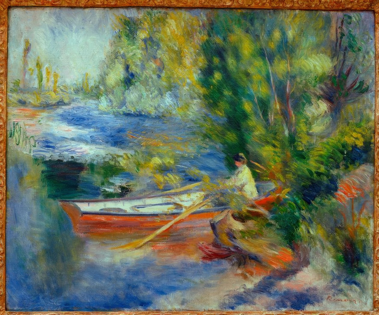 Ved vannkanten av Pierre Auguste Renoir