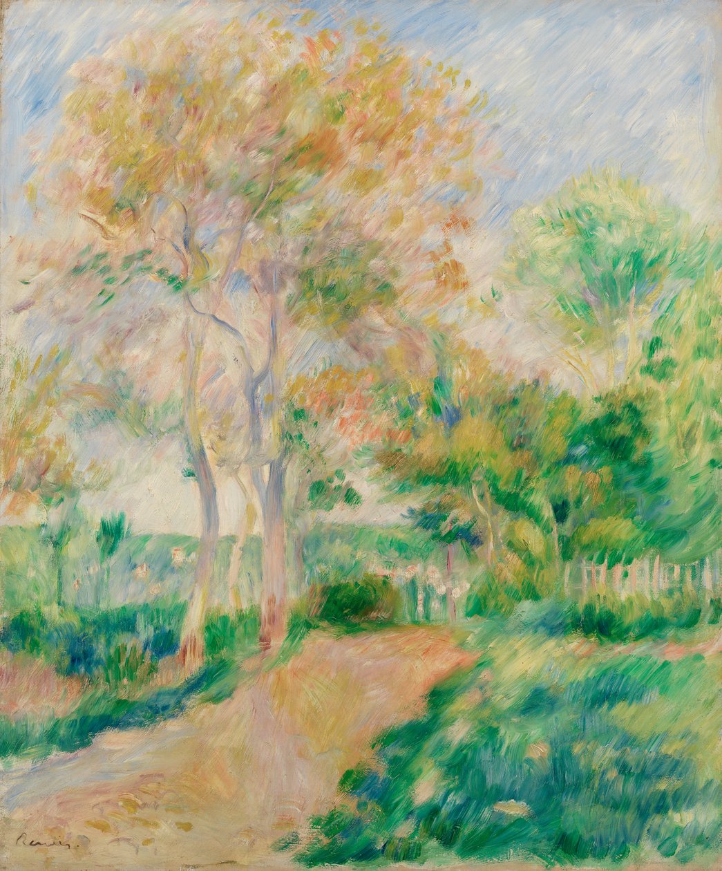 Høstlandskap av Pierre Auguste Renoir